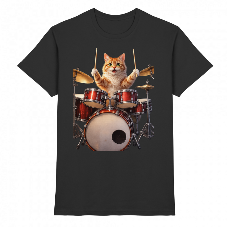 Katze - Drums - Premium Shirt