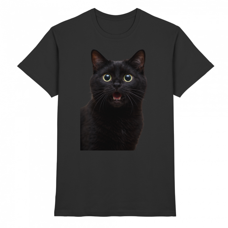 Katze - Was ist passiert? - Premium Shirt